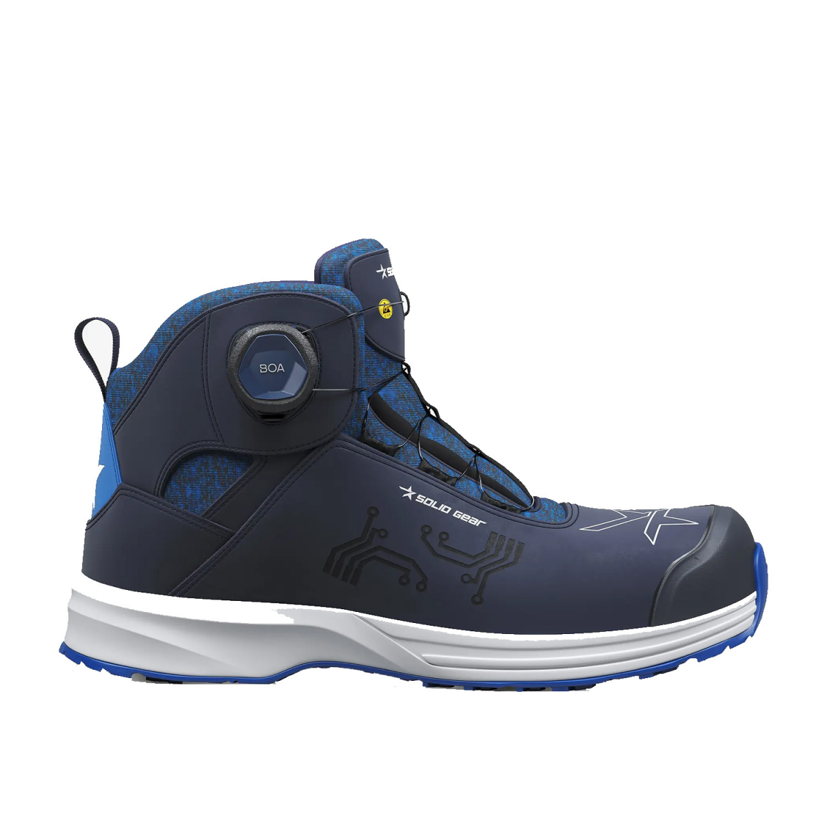 Solid Gear 61002 Nautilus Werkschoen - Blauw - Hoog