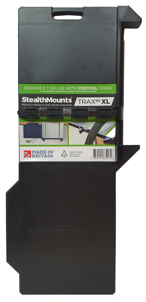 StealthMounts TSS-L-FT-1 Baanzaagvierkant Voor Festool Geleiderails - 90 Graden