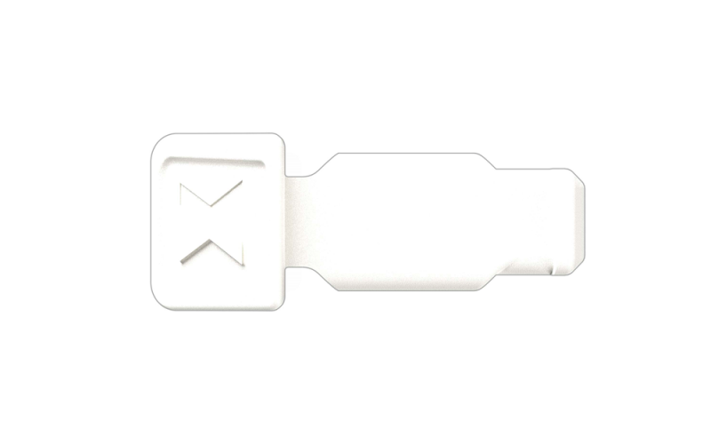 Knipex 00 61 10 CW ColorCode Clip Wit (10st) - Detailed view of the product
