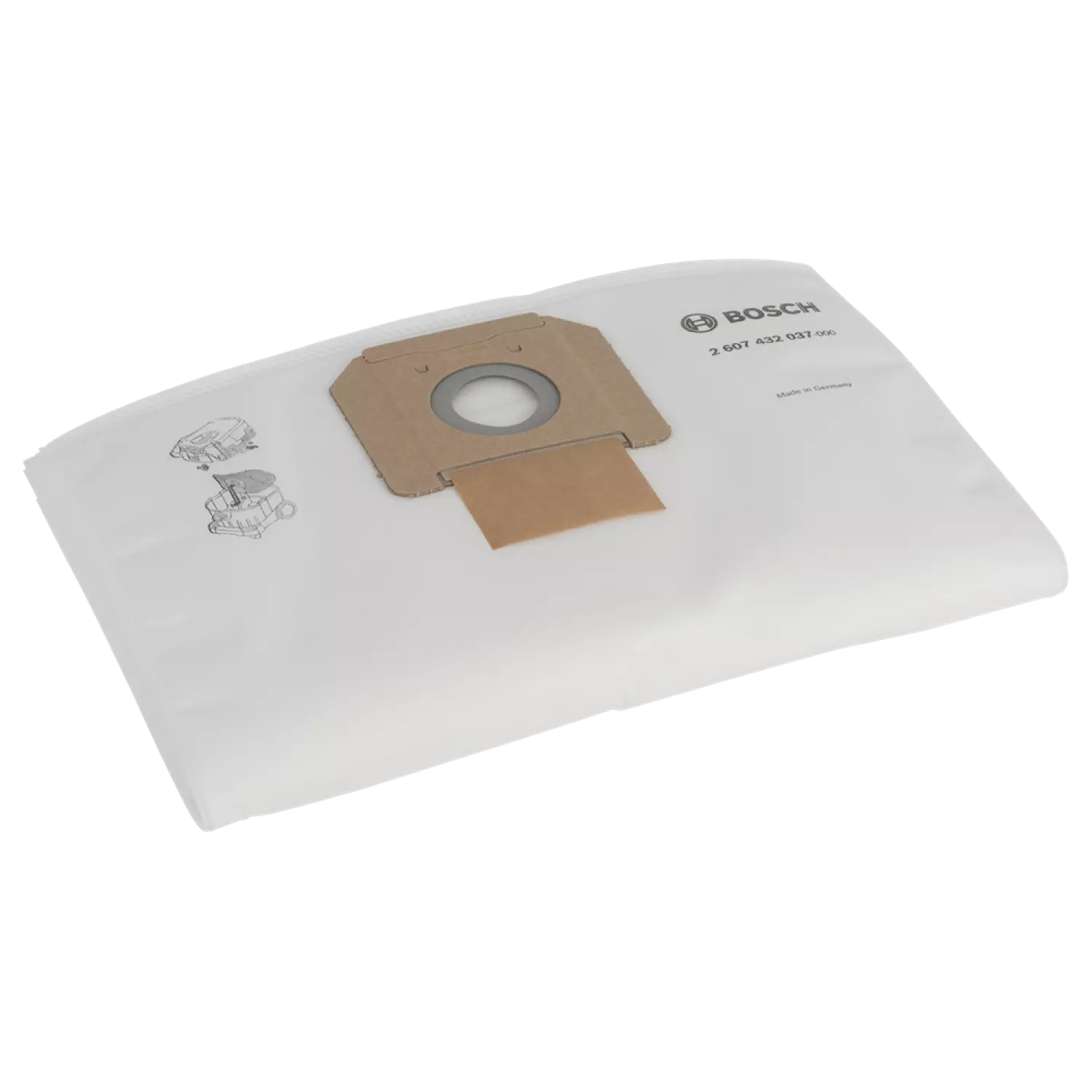 Bosch 2607432037 Vliesfilterzak (5st) Voor GAS35L SFC / GAS35 L AFC / GAS35 M AFC