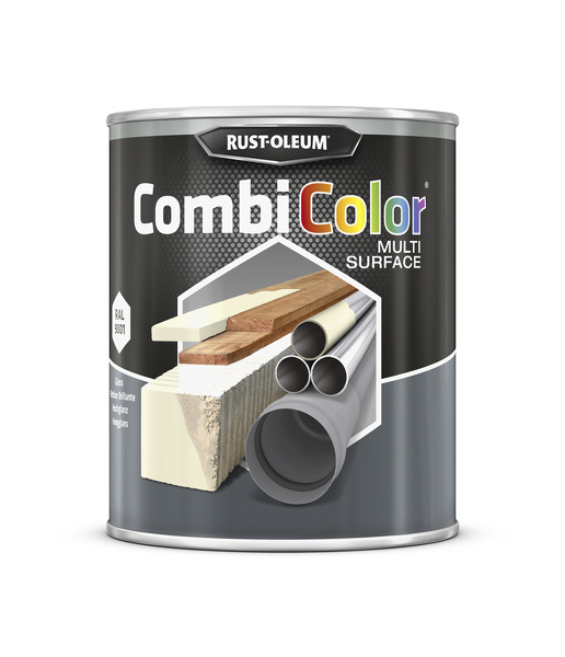 rust-oleum combicolor multi-surface hoogglans ral 9001 cremewit 0.75 ltr