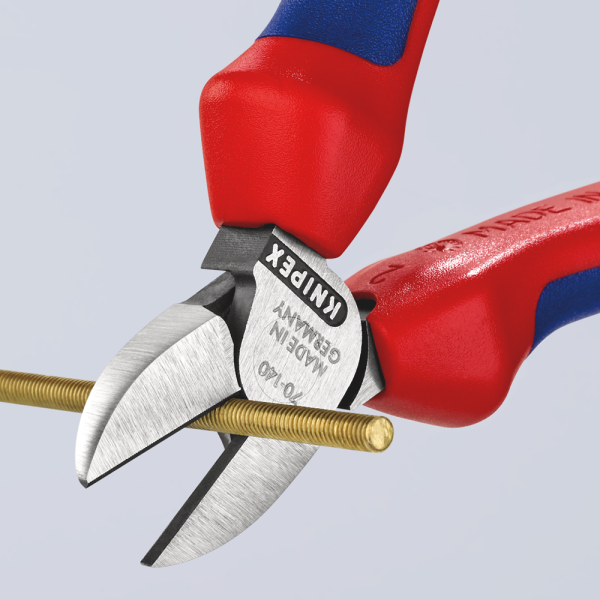 Knipex 7002140 Zijsnijtang - 140mm - Detailed view of the product