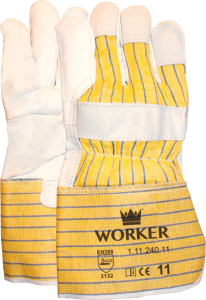 Oxxa 11-240 Worker Werkhandschoenen - Buffelleder - 11/XXL