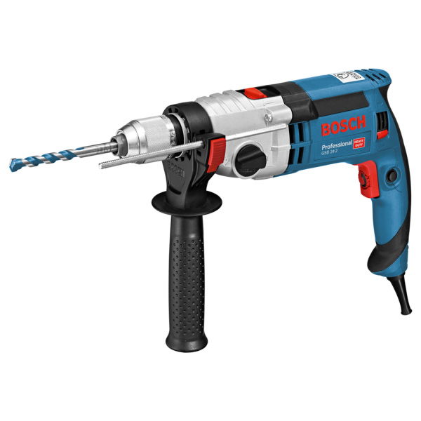 Bosch GSB 24-2 Klopboormachine In Koffer - 1100W - Detailed view of the product