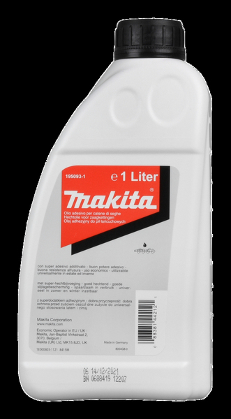 Makita 195093-1 Kettingzaagolie - 1L EAN: 88381442121