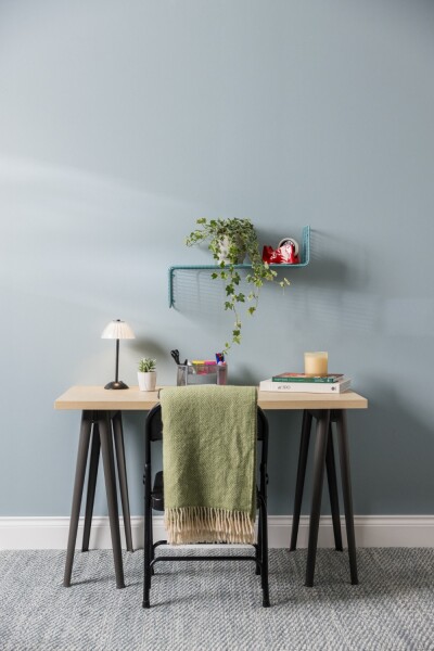 Rust-Oleum Switch Spuitlak - Zijdeglans Mistblauw - 400ml - Detailed view of the product