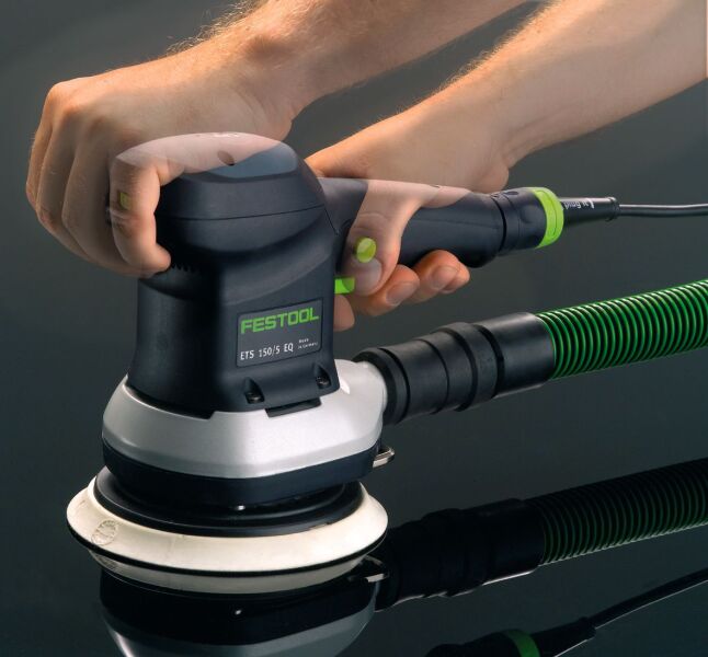 Festool ETS 150/5 EQ-Plus Excenterschuurmachine Systainer - 310W - 150mm - Detailed view of the product