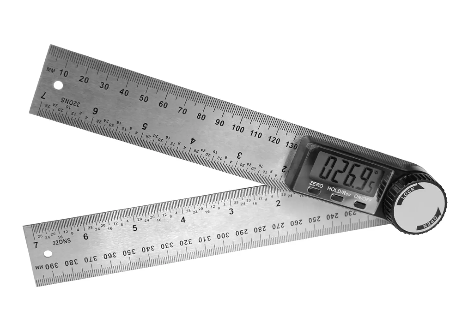 Brüder Mannesmann 81220 Digitale Hoekmeter - 200mm thumbnail 2