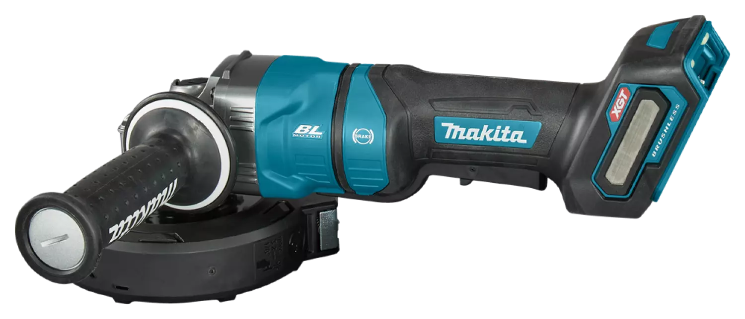 Makita GA050GZ 40V Li-ion Accu Haakse Slijper Body - 125mm - Veiligheidsschakelaar thumbnail 3