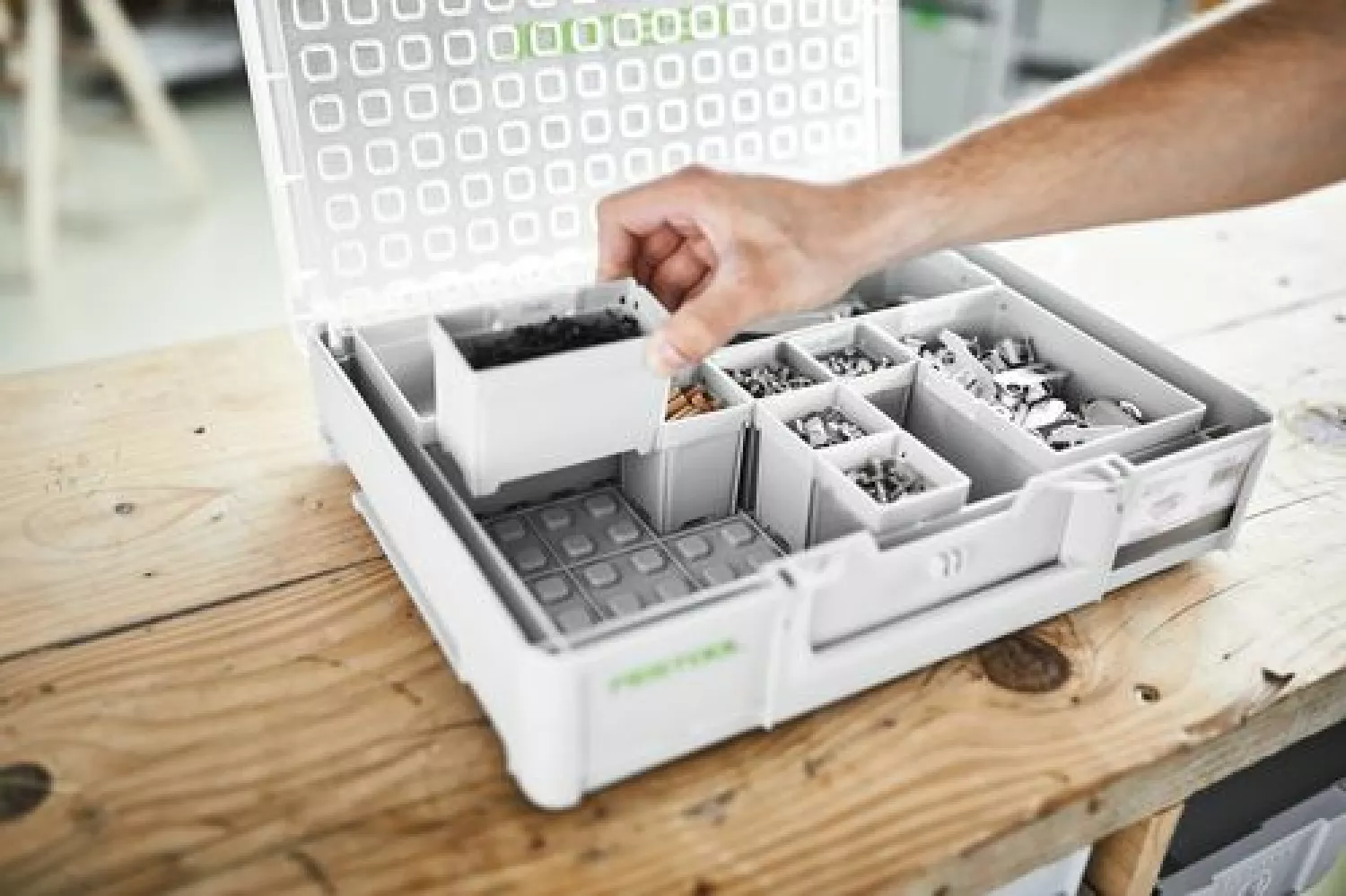 Festool Box 100x350x68/2 Inzetbakjes thumbnail 2