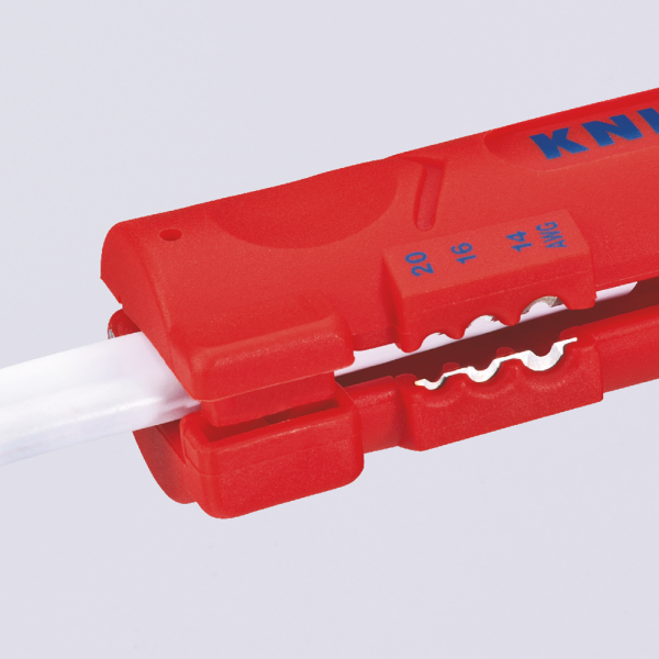 Knipex 16 64 125 SB Ontmantelingsgereedschap Voor Vlakke En Ronde Kabels - 125mm - Detailed view of the product