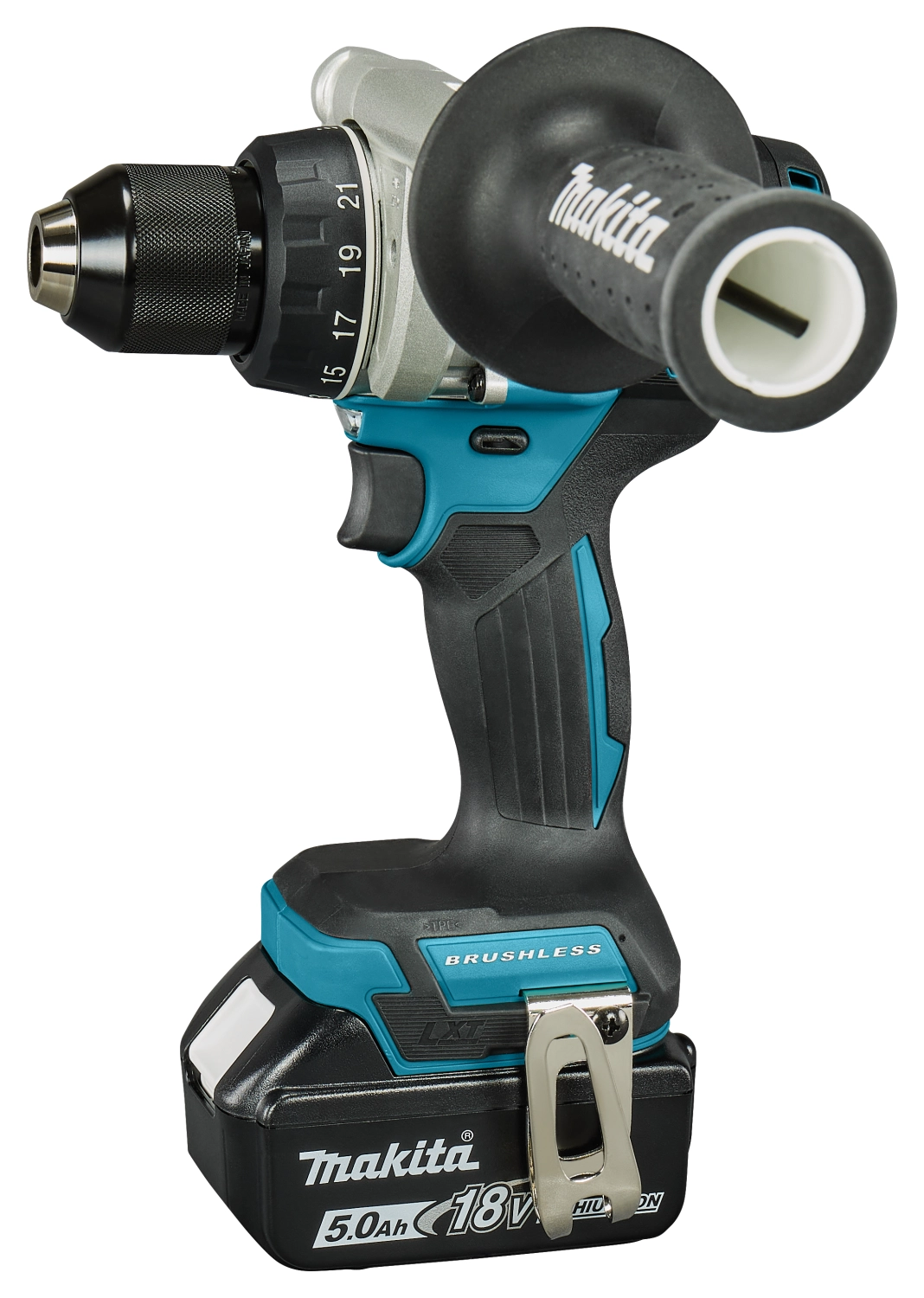 Makita DLX4194TX1 18V Li-ion Accu 4-Delige Combiset (2x 5.0Ah Accu) In Tas thumbnail 2
