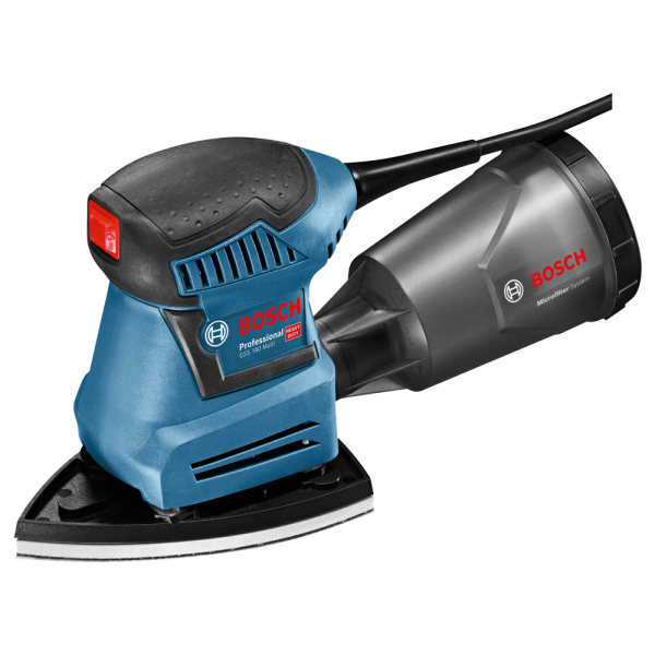 Bosch GSS 160-1 A 3-in-1 Vlakschuurmachine In L-Boxx - 180W - Detailed view of the product