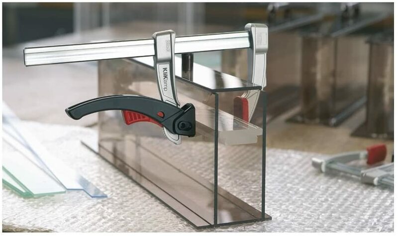 Bessey KLI12 KliKlamp Lijmklem - Snelspan - 120 X 80mm - Detailed view of the product