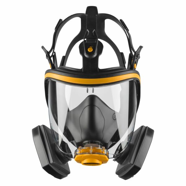 DeWalt DXIR1FFMLA2P3 Lichtgewicht Herbruikbaar Volgelaatsmasker Met A2P3 Filters - Maat L - Detailed view of the product
