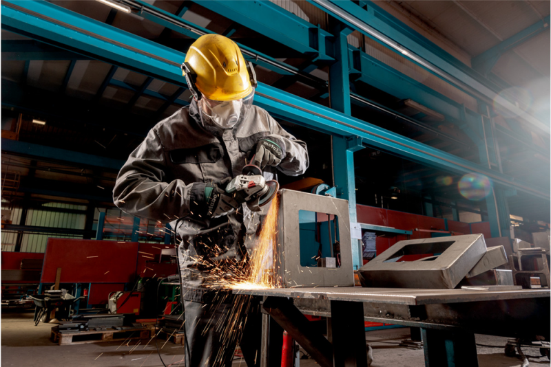 Metabo W 11-125 Quick Haakse Slijper - 1100W - 125mm - 3,2Nm - Detailed view of the product