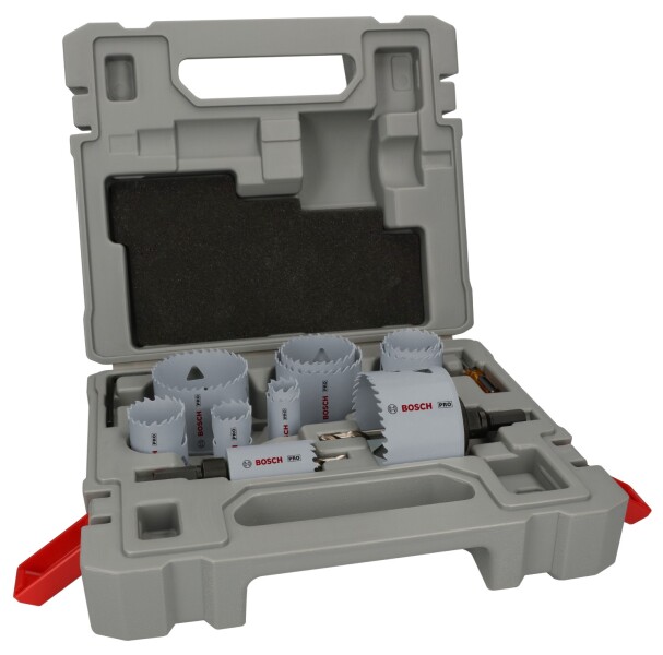 Bosch 2608900525 PRO 17-delige Gatzagenset - Multi Material - 19,22,25,29,35,38,44,51,57,64,76mm - Detailed view of the product