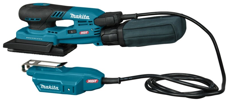 Makita BO005CGZ XGT 40V Li-ion Accu Handpalm Vlakschuurmachine - 80x130mm - Detailed view of the product