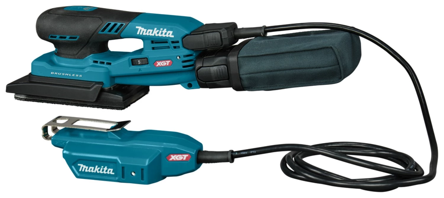 Makita BO005CGZ XGT 40V Li-ion Accu Handpalm Vlakschuurmachine - 80x130mm thumbnail 3