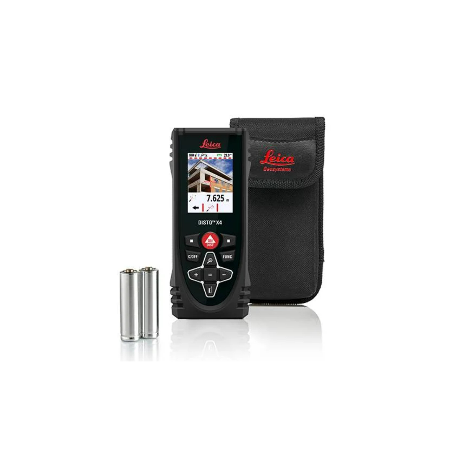 Leica Disto X4 Afstandsmeter Met Camerafunctie In Tas - Bluetooth - 150m thumbnail 2