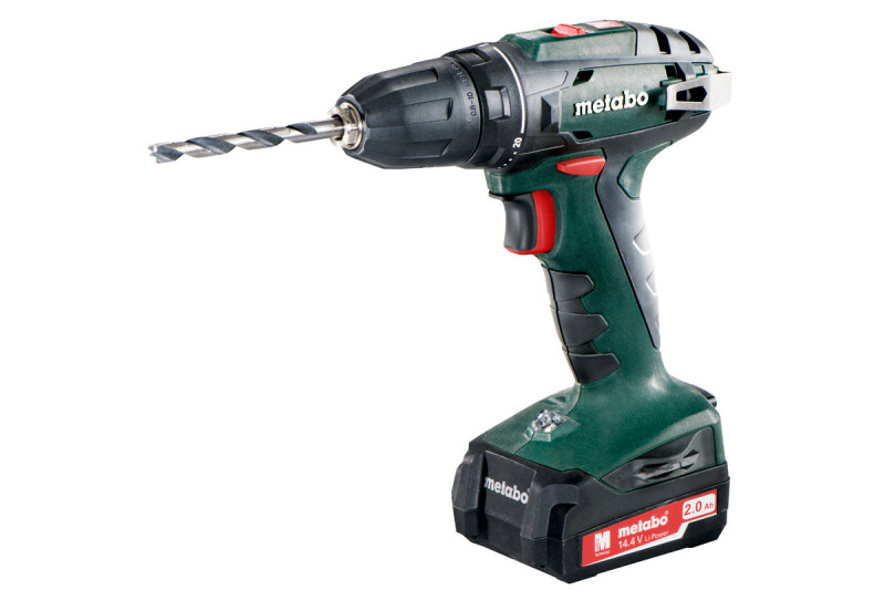 Metabo BS 14.4 14,4V Li-Ion Accu Schroef-/boormachine Set (2x 2,0Ah Accu) In Koffer - 40Nm - Detailed view of the product
