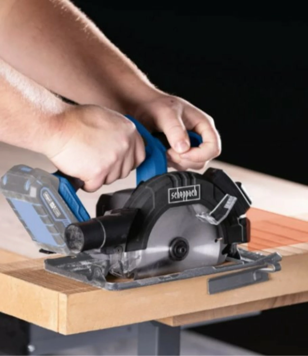 Scheppach Accu Handcirkelzaag 20V C-HCS165-X