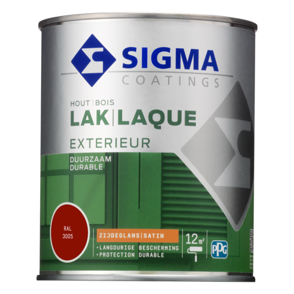 Sigma Exterieur Lak Zijdeglans 750 ml RAL 3005