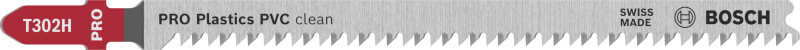Bosch PRO T302H Plastics PVC Clean Decoupeerzaagblad - 132 Mm - Kunststof (5st) afbeelding