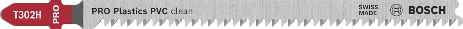 Bosch PRO T302H Plastics PVC Clean Decoupeerzaagblad - 132 Mm - Kunststof (5st)