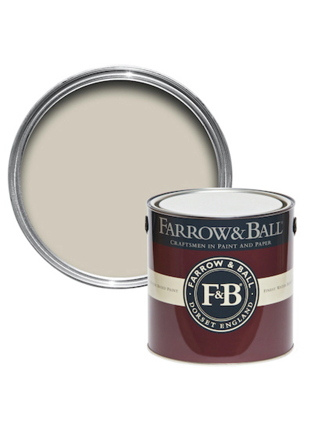 Farrow&Ball Estate Emulsion Shaded White No.201 - 5L