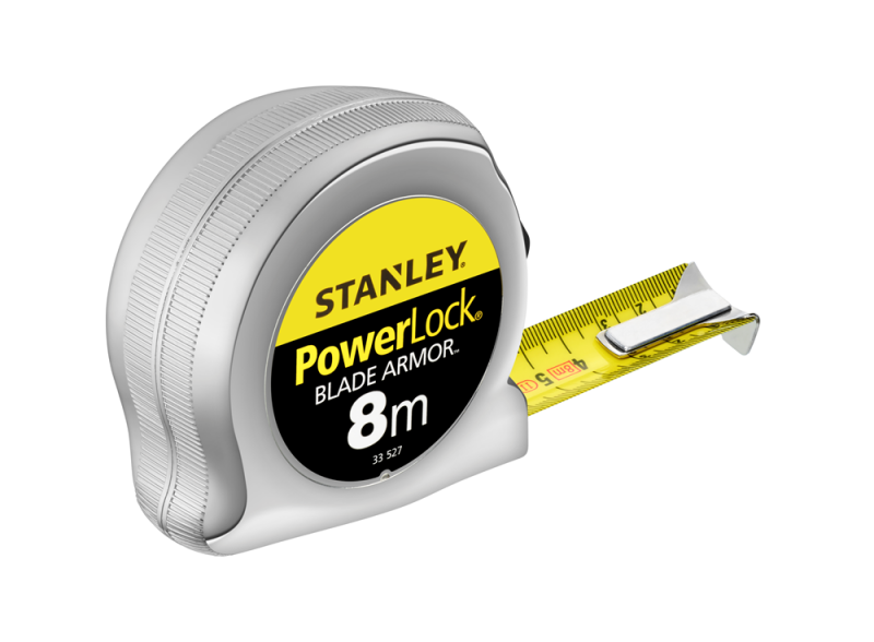 Stanley 0-33-527 Powerlock Blade Armor Rolmaat - 8m X 25mm EAN: 3253560335274