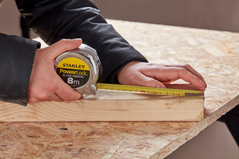 Stanley 0-33-527 Powerlock Blade Armor Rolmaat - 8m X 25mm - Detailed view of the product