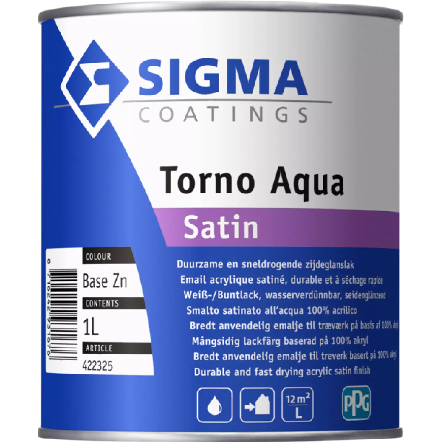 Sigma Torno Aqua Satin - 1L