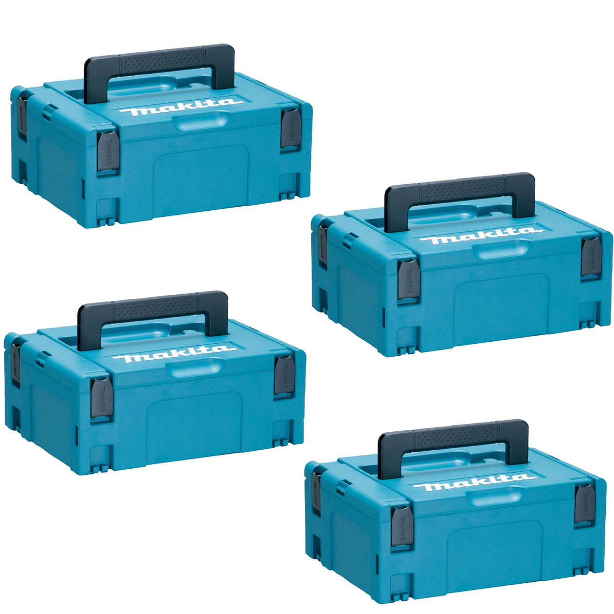 Makita 821550-0 Coffret de rangement Mbox numéro 2 - hauteur 163mm - 4 pièces