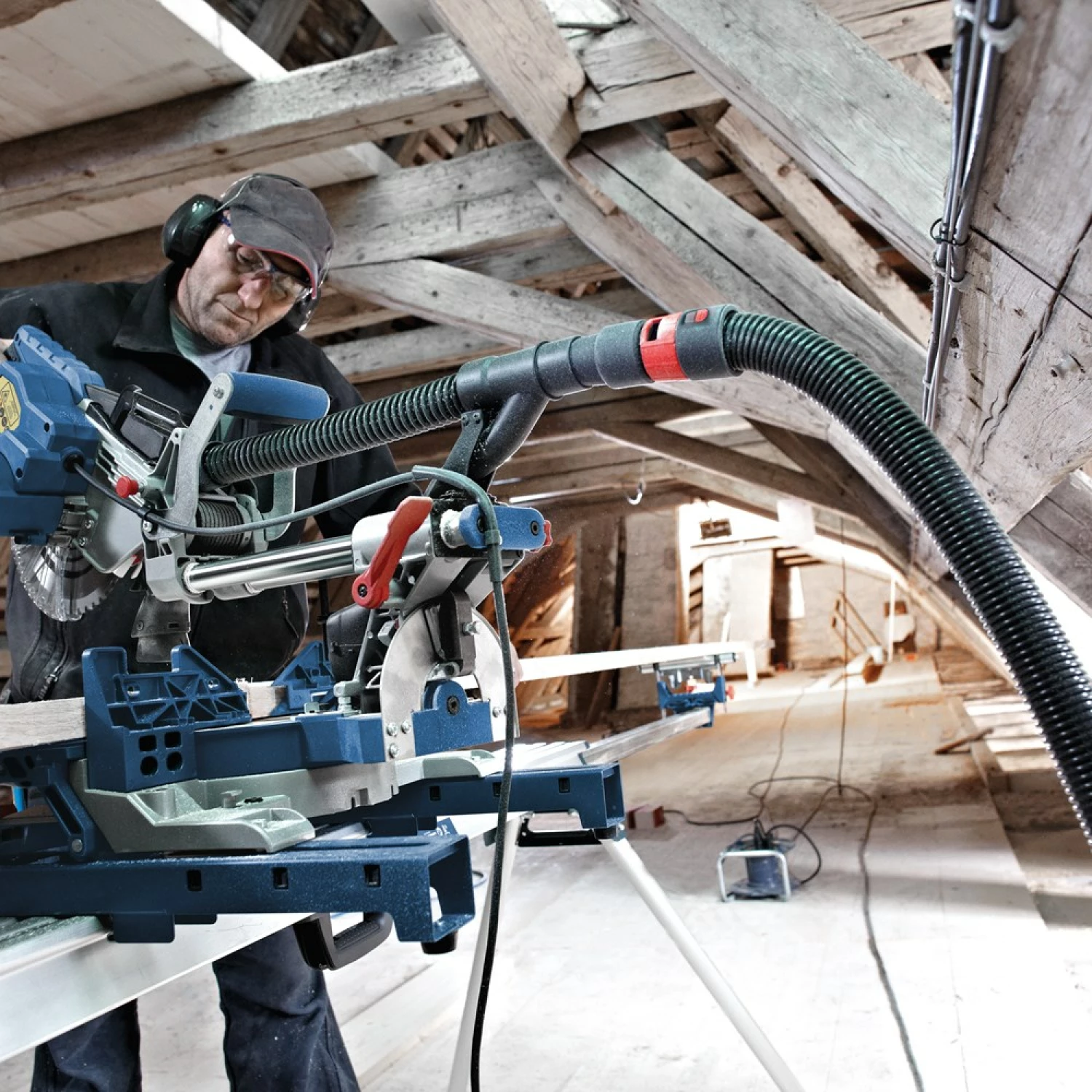 BOSCH PROFESSIONAL Stationaire Machine - GCM 8 SJL + GTA 2600