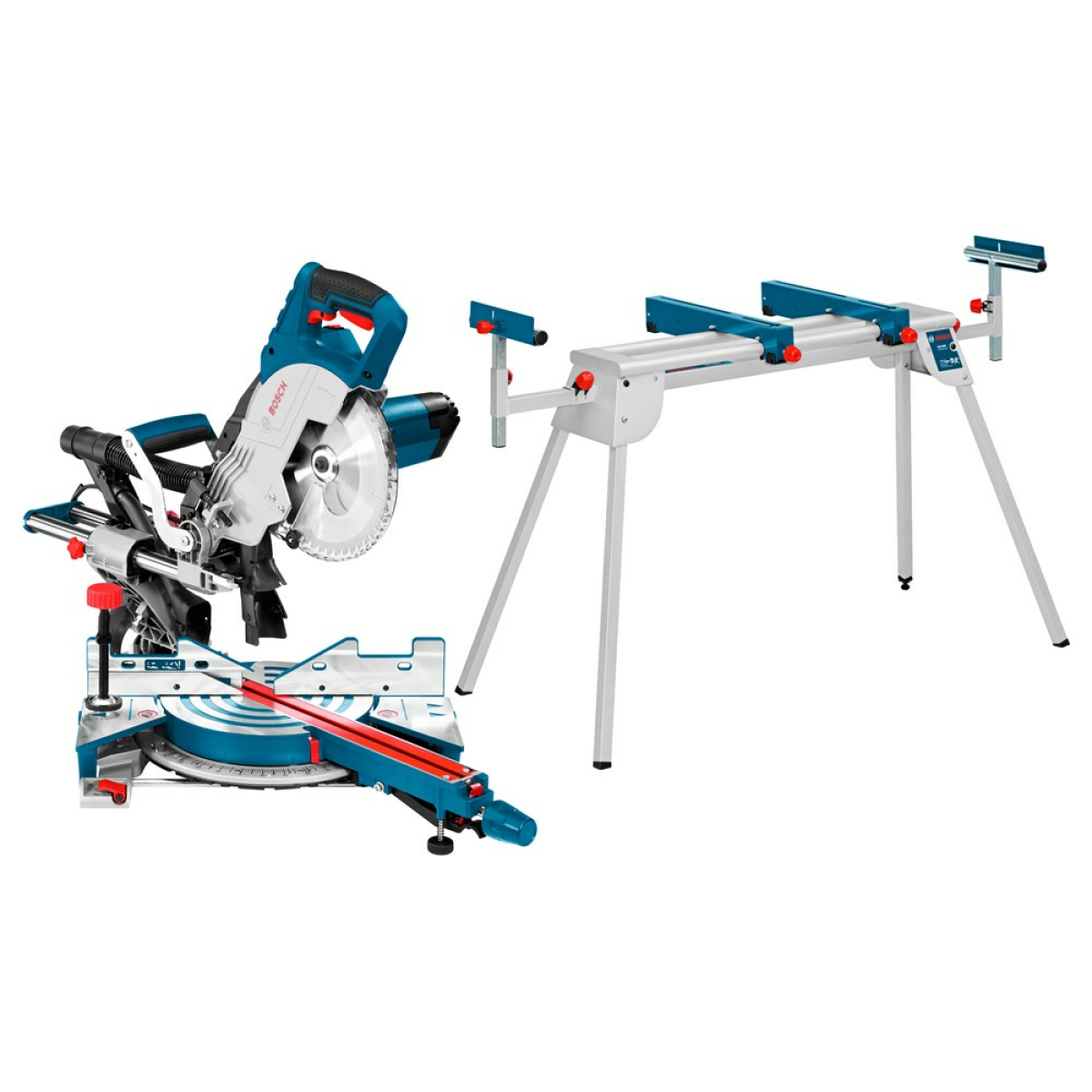 Bosch GCM 8 SJL - Scie à onglets incl. support (GTA 2600) - 1600W - 216 x 30mm