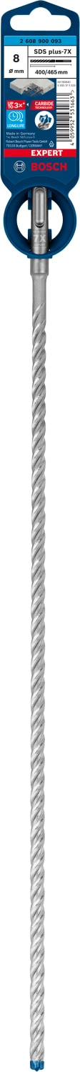 Bosch 2608900093 EXPERT Hamerboor SDS Plus-7X - 8x400x465mm thumbnail 2