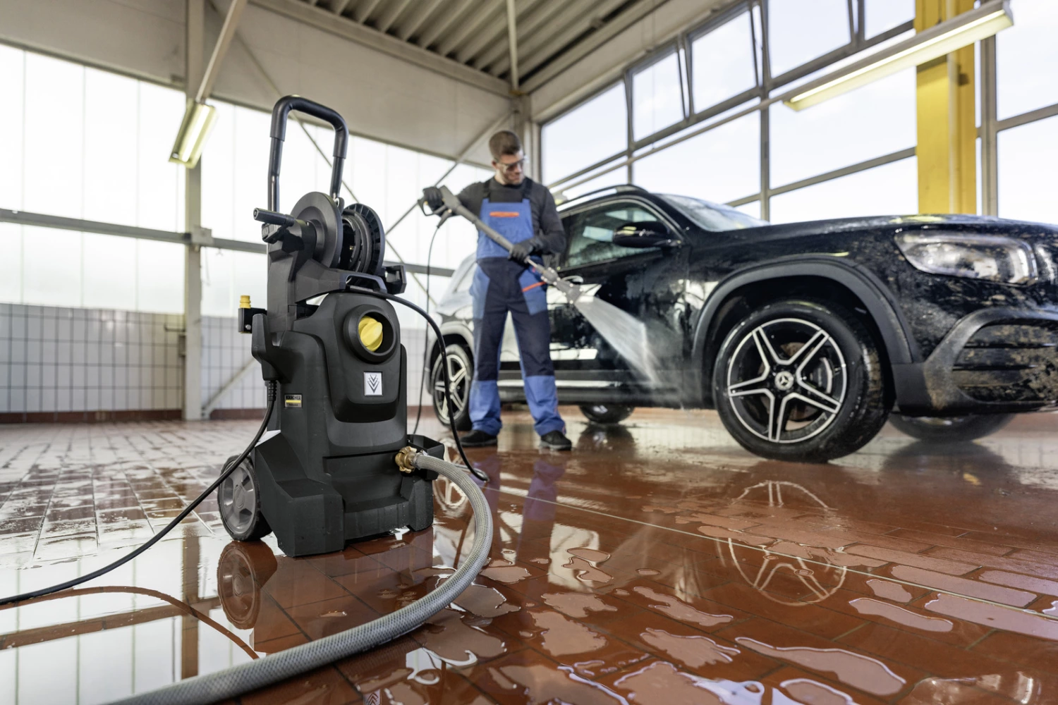 Karcher HD 5/13 EX EB + Foam Classic Anniversary Edition Hogedrukreiniger thumbnail 3