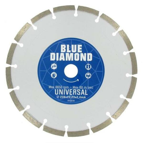 Carat CEBD125310 Diamantzaagblad Voor Droogzagen - 125 X 22,23mm - Universeel