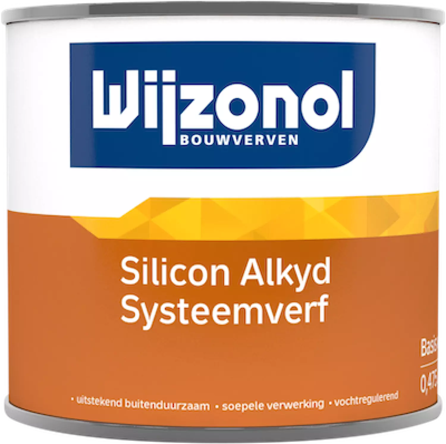 Wijzonol Silicon Alkyd Systeemverf - Op Kleur Gemengd - 1L