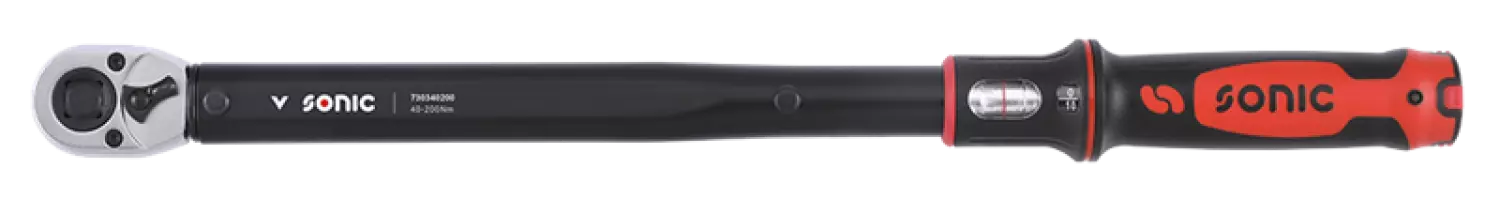 Sonic 73021050 Momentsleutel Met Doordrukvierkant 3/8''- 10-50Nm