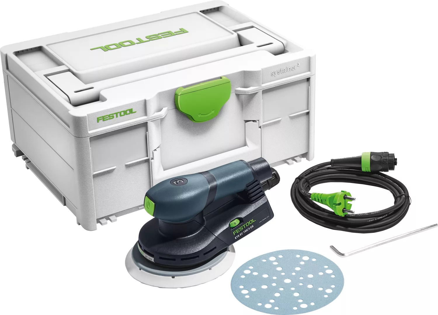 Festool ETS EC150/3 EQ-Plus Excenterschuurmachine Systainer - 400W - 150mm