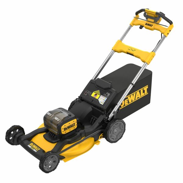DeWALT DCMWSP156W2 18V XR Li-Ion Accu Grasmaaier Set (2x 8.0Ah Accu) - Koolborstelloos - 53cm - Detailed view of the product