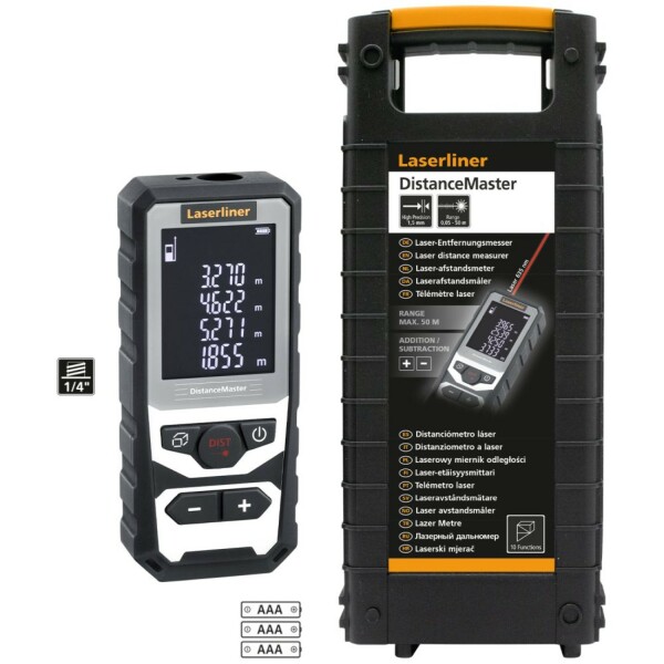 Laserliner DistanceMaster 50 Afstandsmeter - 50m - IP65 - Detailed view of the product