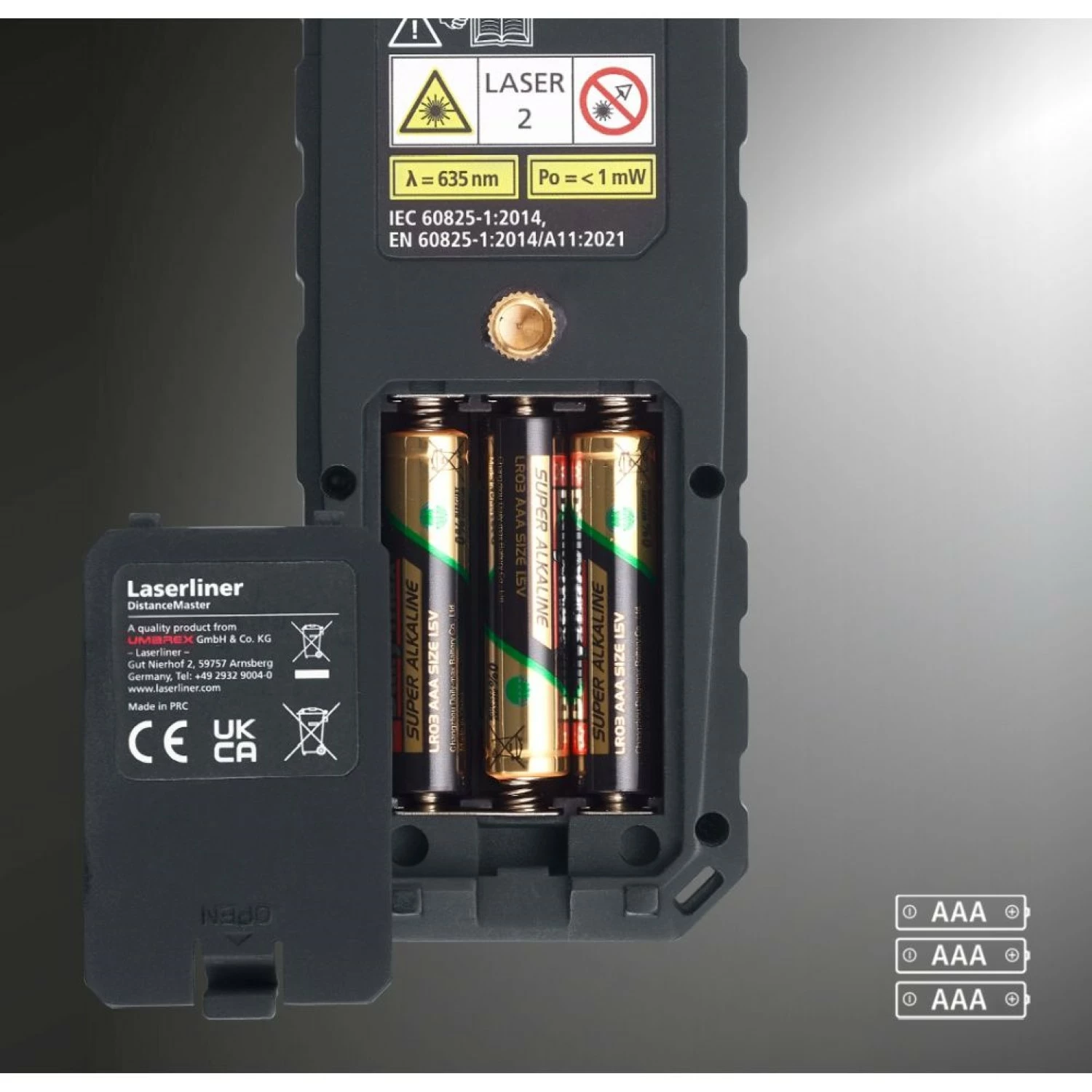 Laserliner DistanceMaster 50 Afstandsmeter - 50m - IP65 thumbnail 3