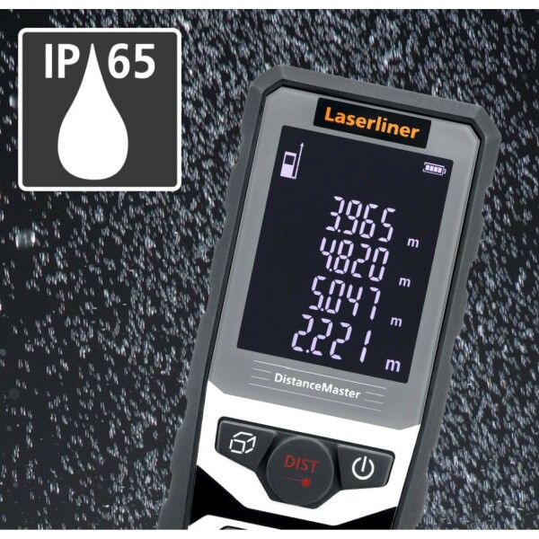Laserliner DistanceMaster 50 Afstandsmeter - 50m - IP65 - Detailed view of the product