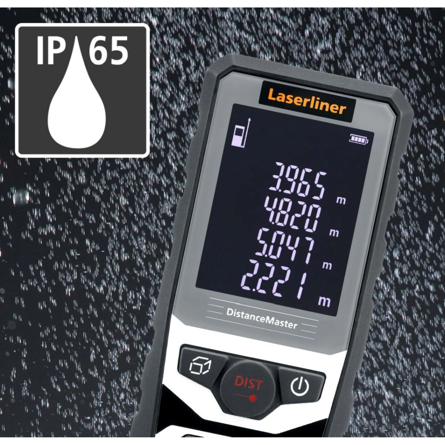 Laserliner DistanceMaster 50 Afstandsmeter - 50m - IP65 thumbnail 4
