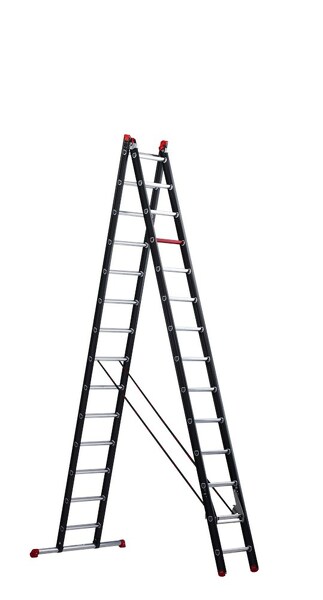 Altrex Mounter ZR 2070 Reformladder - Aluminium - 2 X 14 Sporten - 7,75m - Met Stabiliteitsbalk - Default image for the product