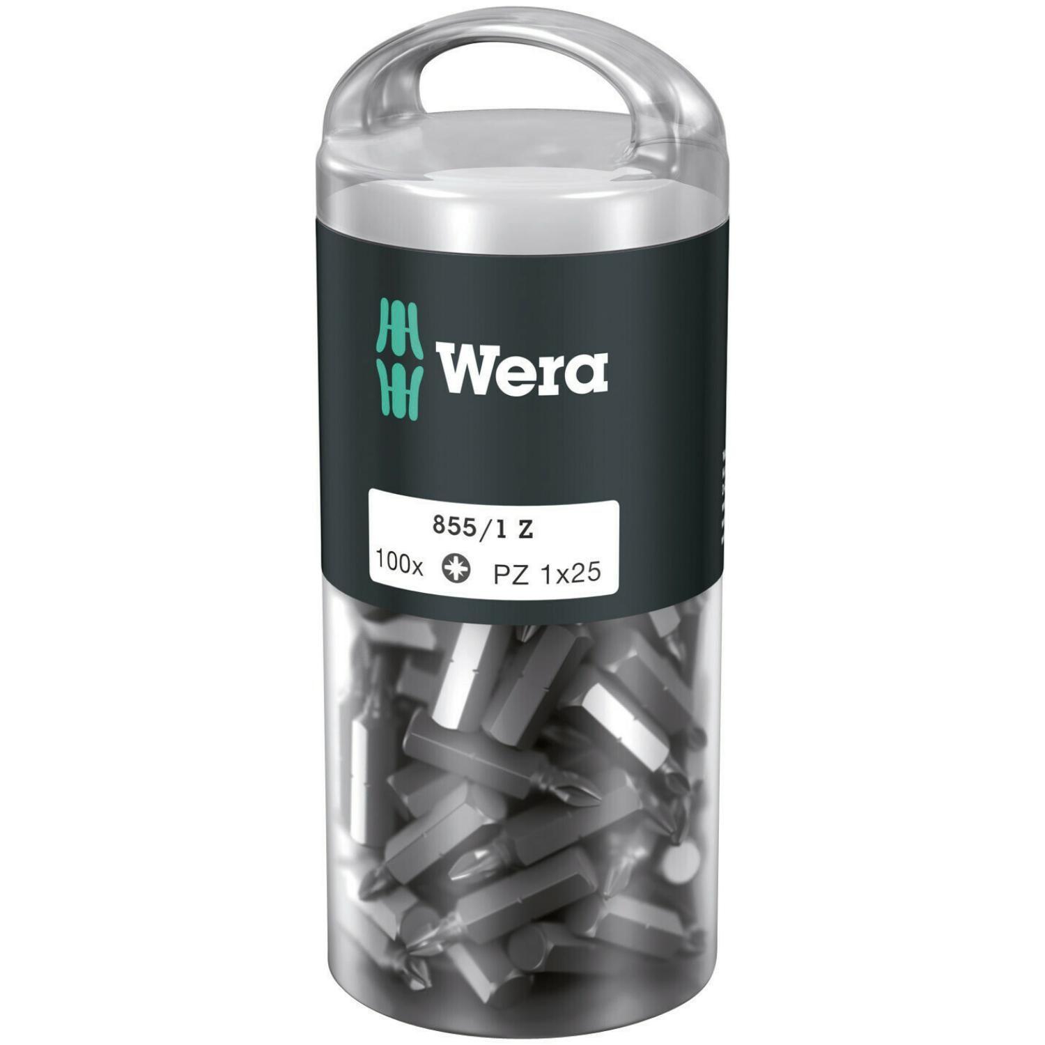 Wera 05072443001 855/1 Z 1/4"Pozidrive Bit - PZ1 X 25mm (100st)