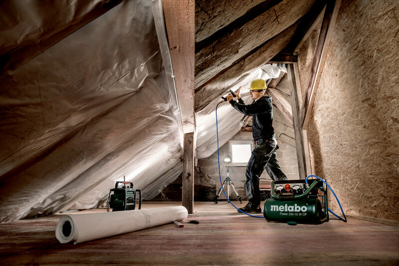 Metabo Power 250-10 W OF Compressor - 1500W - 10 Bar - 10L - 100 L/min - Detailed view of the product